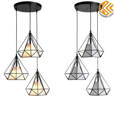 KG002 Vintage Industrial Wire Ceiling Lamp for Dining room,Cafe and Bar