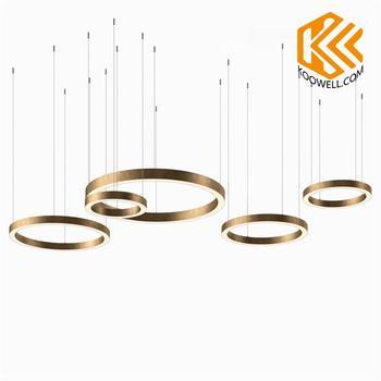 KB014 Modern Industrial Circle Steel Pendant Light for Dinning room and Cafe