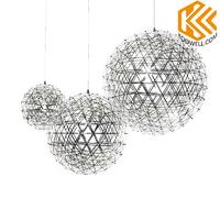 KH001 Spherical Stainless Steel Pendant Spark Chandelier Little Shining Ceiling Lights