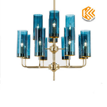 KA012  Modern Luxurious Glass Chandlier for Living room and Restaurant