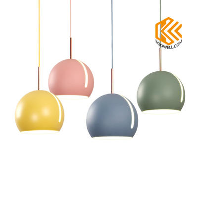KB028 Nordic Macarons Modern Steel Ceiling Light for Dinning room