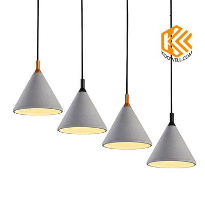 KD006 Industrial Vintage Cement Pendant Lamp for Cafe and Dining room