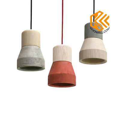 KD007 Creative Vintage Industrial Cement  Pendant Lamp for Dining room and Cafe