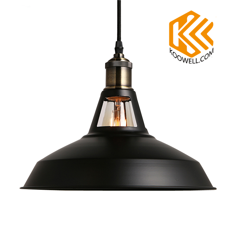 KB034  Industrial Vintage Steel Pendant Light for Dining room and Cafe