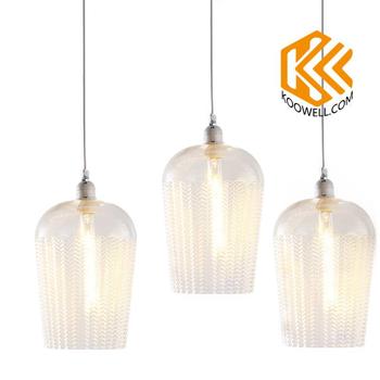 Ka021 Modern Unique Glass Pendant Lights For Dining Room and Cafe